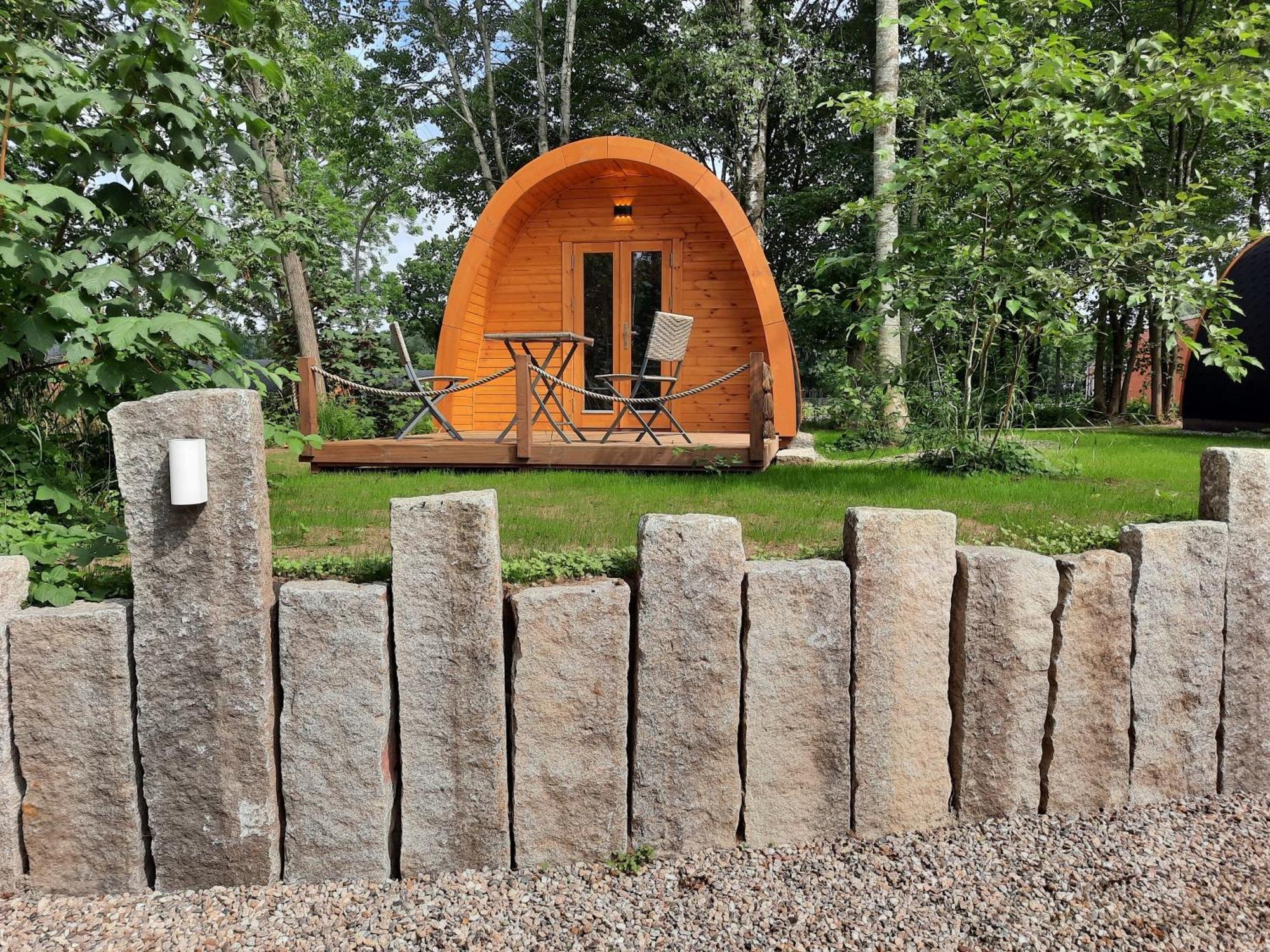 27 Premium Camping Pod "Amrum" Silberstedt Esterno foto